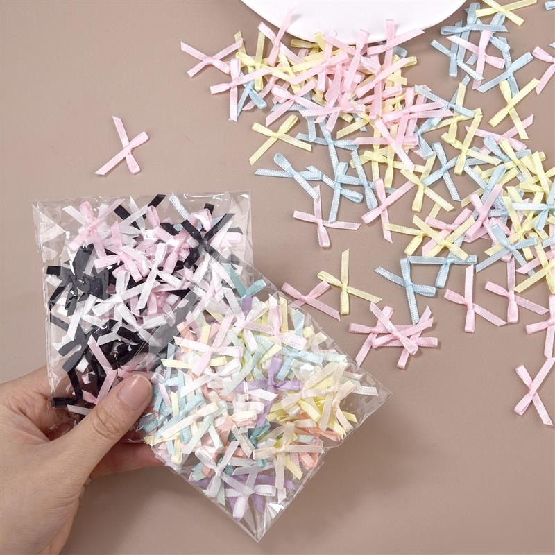Christmas Craft Embellishment - 100 sztuk 3mm wstążki Mini wstążki