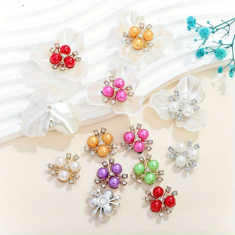 Sew On Rhinestone - 50 szt. Kryształki do biżuterii DIY,