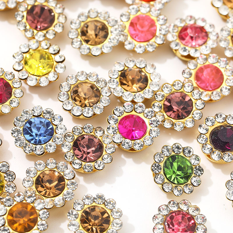 Sew On Rhinestone - 1000 SZT. 10mm Kryształki w kształcie