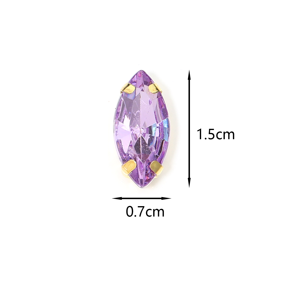 50 szt. Kryształki ze stali ni – Sew On Rhinestone recenzja i cena