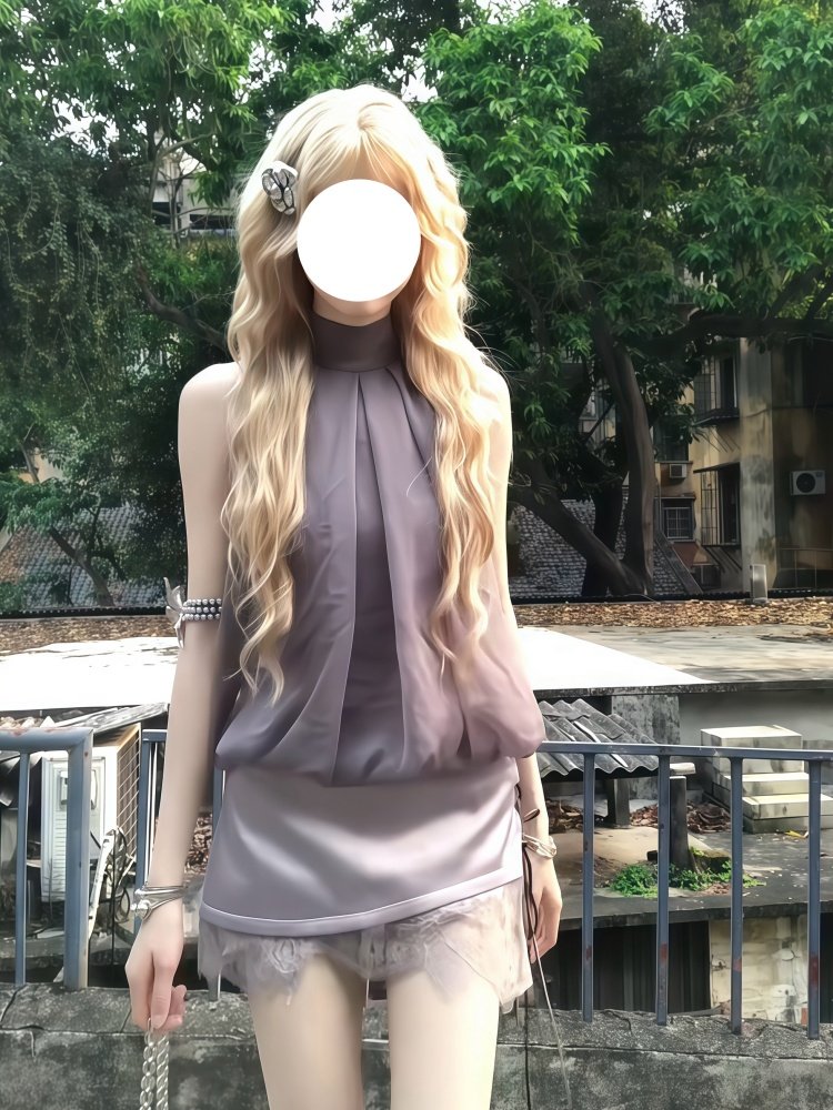 Słodki zestaw Lolita 2-częścio – Lace Ribbon Trim recenzja i cena