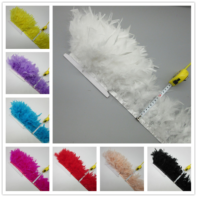 2 jardy piórowego wykończenia  – Feather Trim Marabou recenzja i cena
