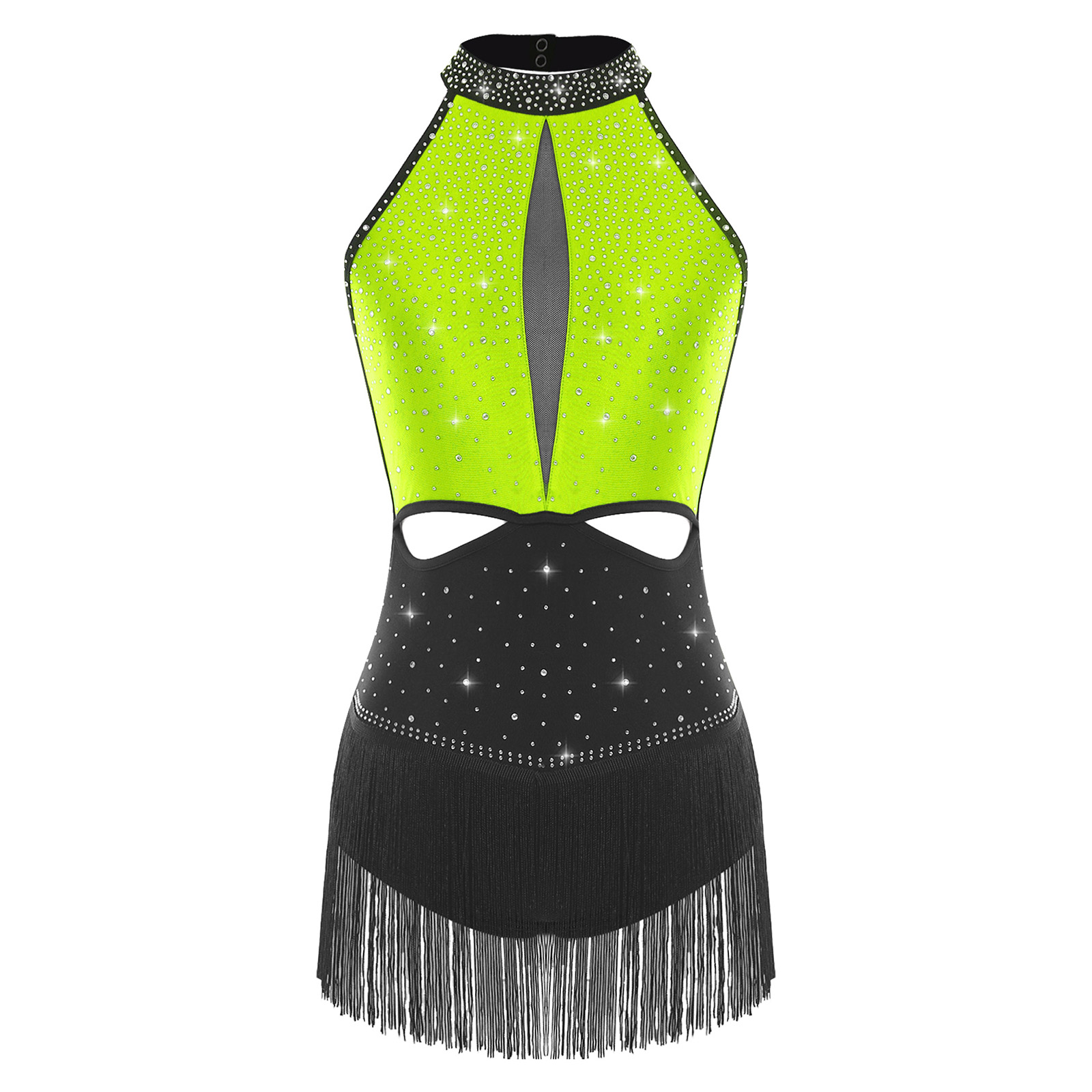 Damskie stroje gimnastyczne do – Rhinestone Banding Trim recenzja i cena