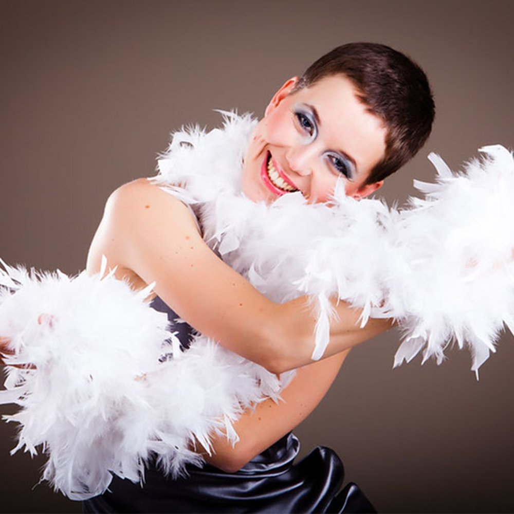 2 jardy puszyste białe Boa z p – Feather Trim Marabou recenzja i cena