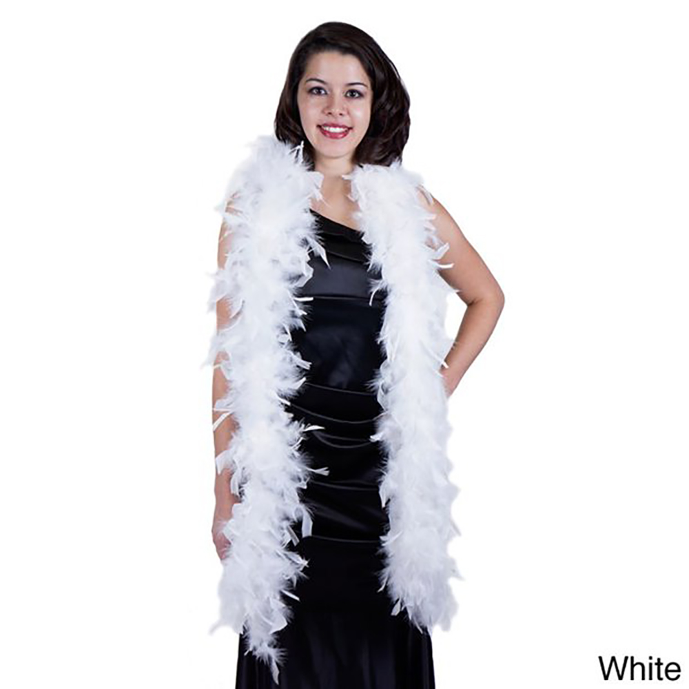 2 jardy puszyste białe Boa z p – Feather Trim Marabou recenzja i cena