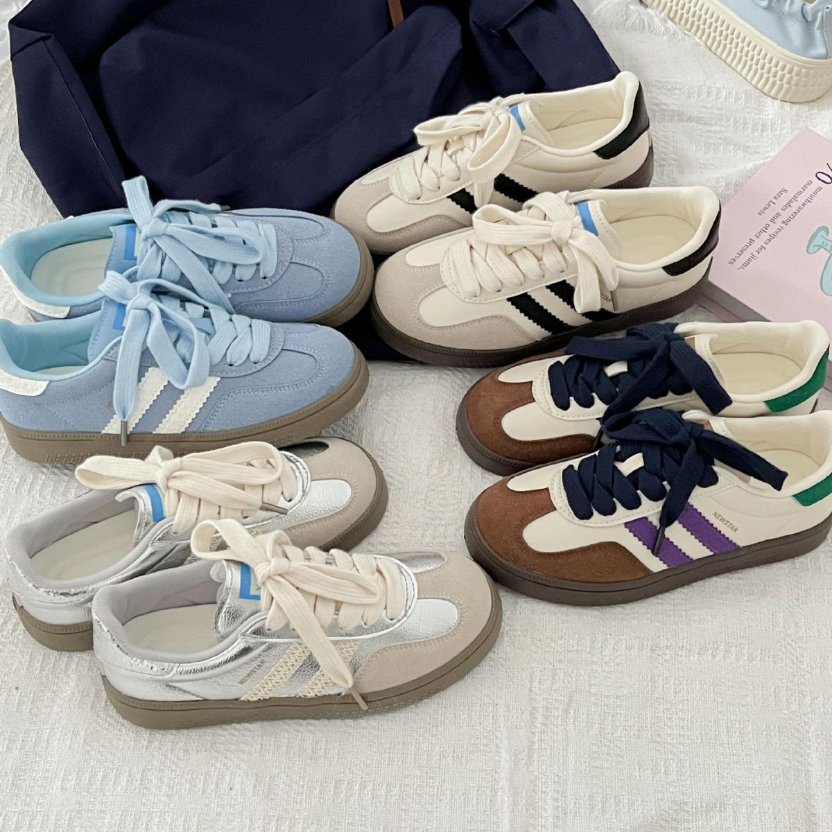 Damskie sneakersy w stylu vint – Guipure Lace Panel recenzja i cena