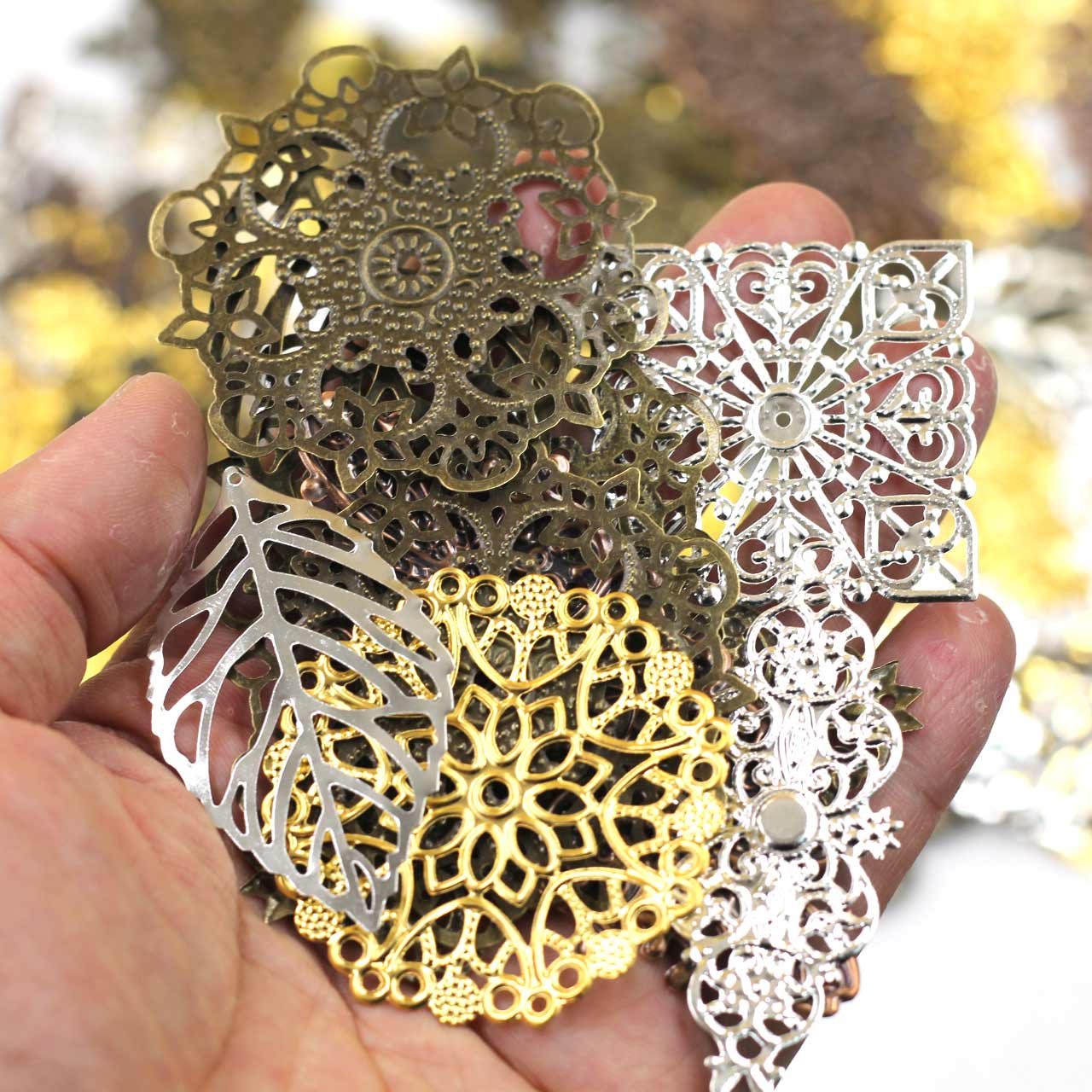 Ozdoby Złącza Losowy Mieszany  – Embellishment Crafts recenzja i cena