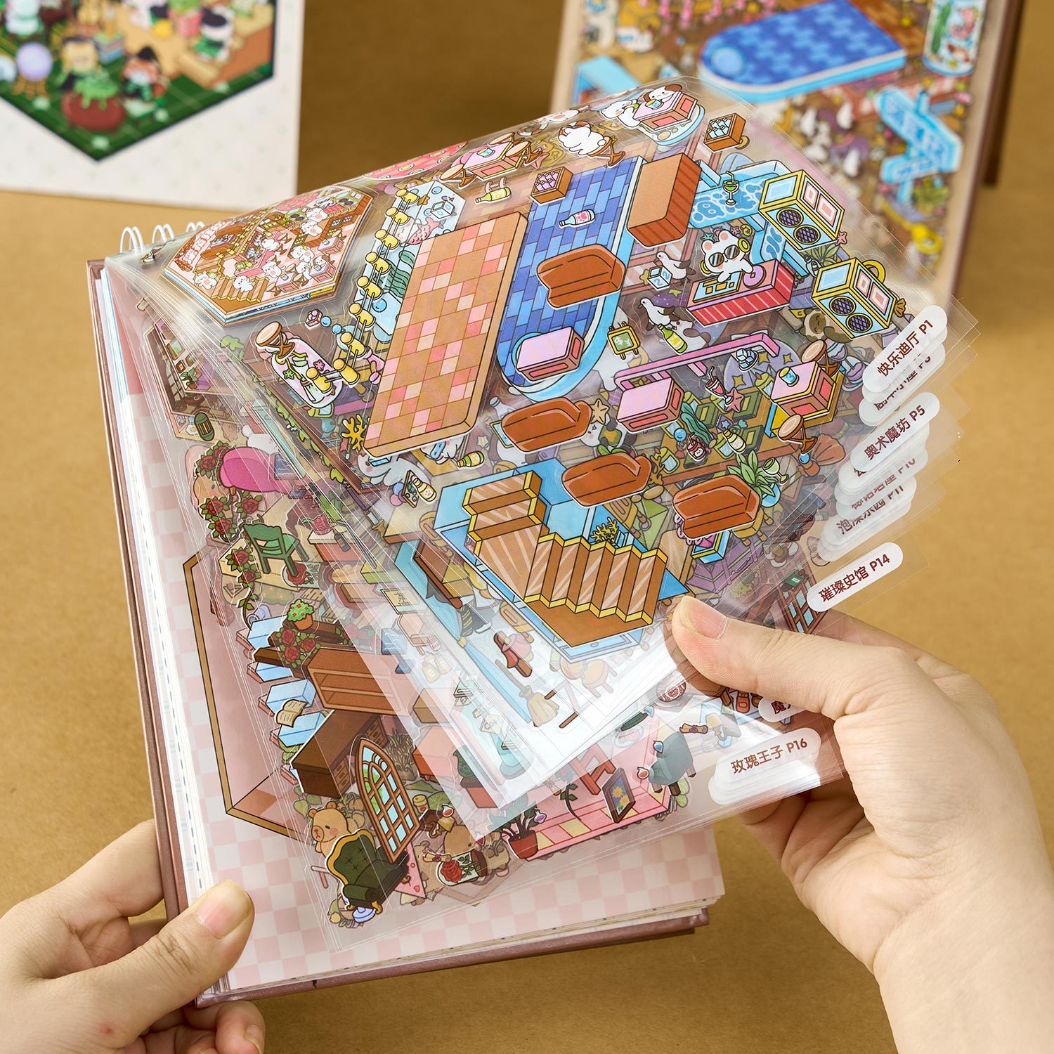 3D Miniature Scene Sticker Boo – Glitter Vinyl Roll recenzja i cena