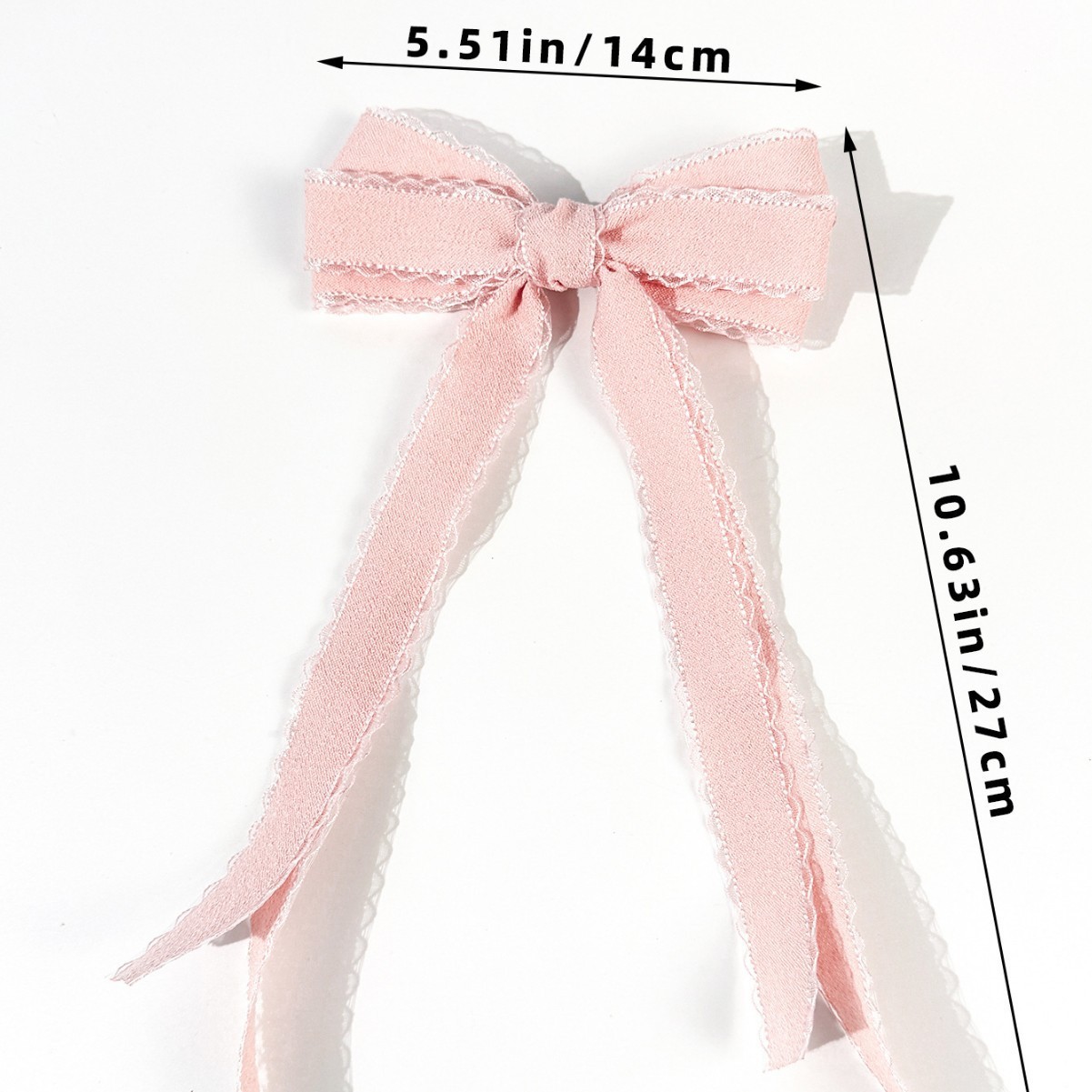 Zestaw 20 szt. długich spinek  – Lace Ribbon Trim recenzja i cena