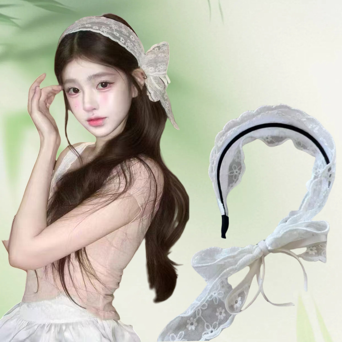 Nowa Vintage Pastoralna Opaska – Lace Ribbon Trim recenzja i cena