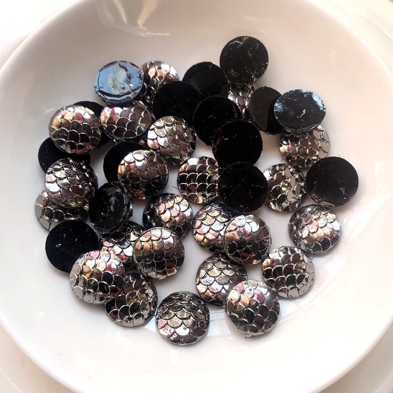 80 SZTUK 12mm czarne metalowe  – Embellishment Glue Craft recenzja i cena
