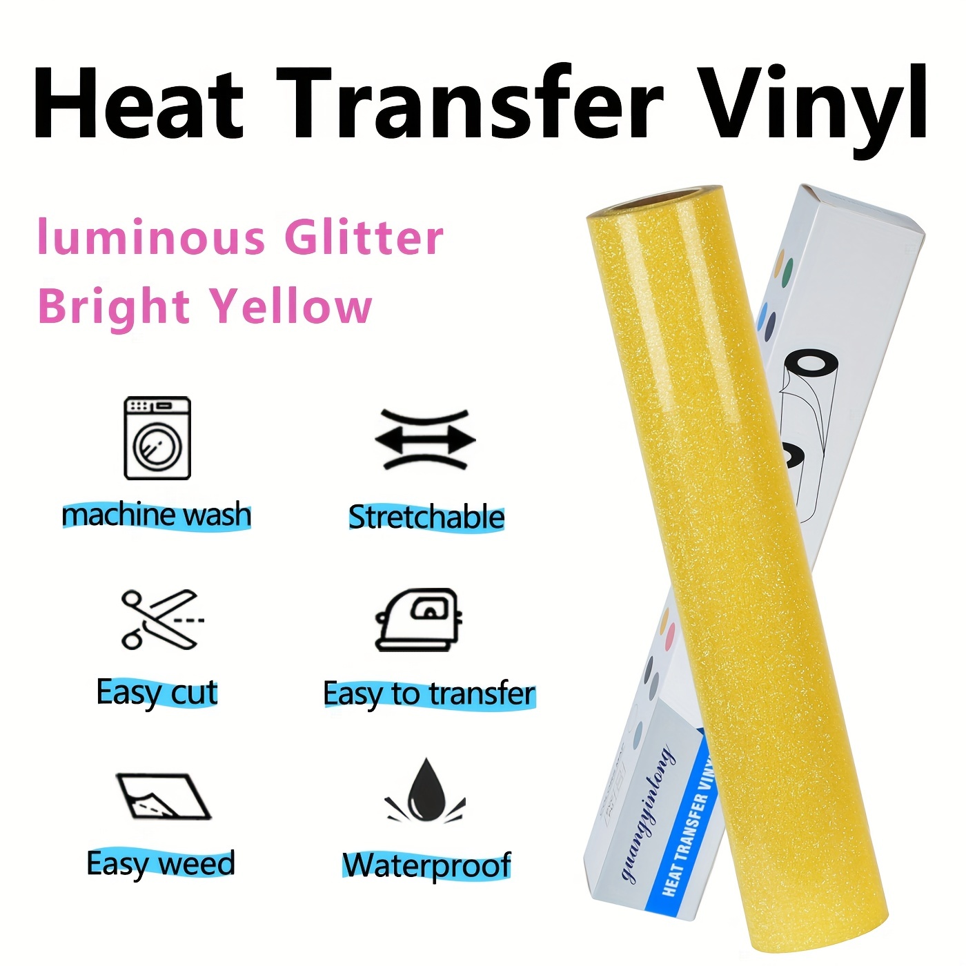 Rolki błyszczącej folii termot – Glitter Vinyl Roll recenzja i cena