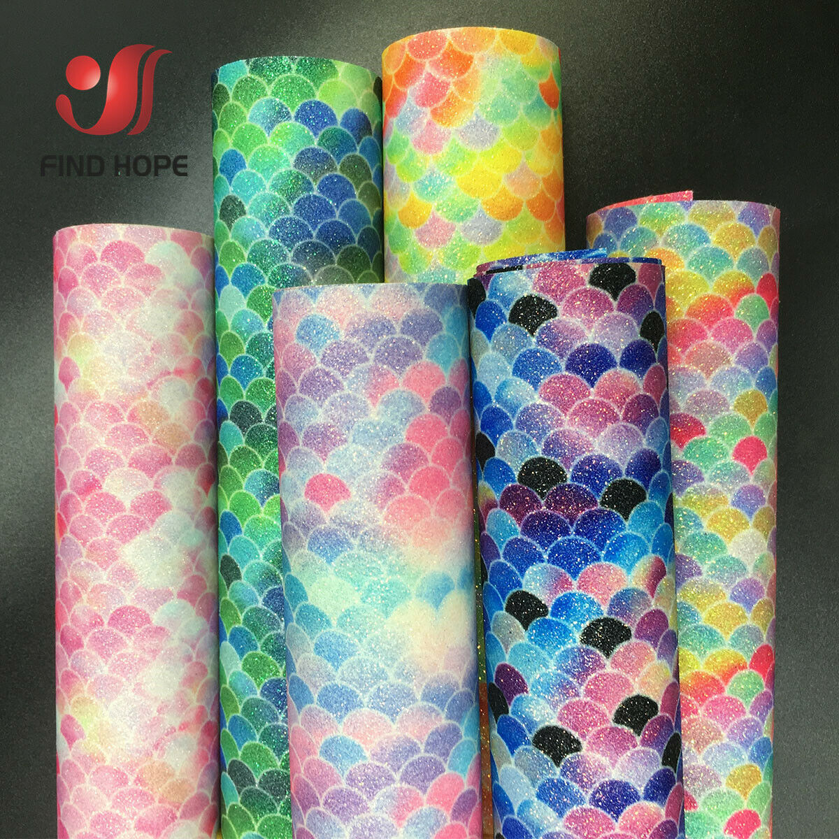 Tęczowa syrenka opalizująca mu – Glitter Vinyl Roll recenzja i cena