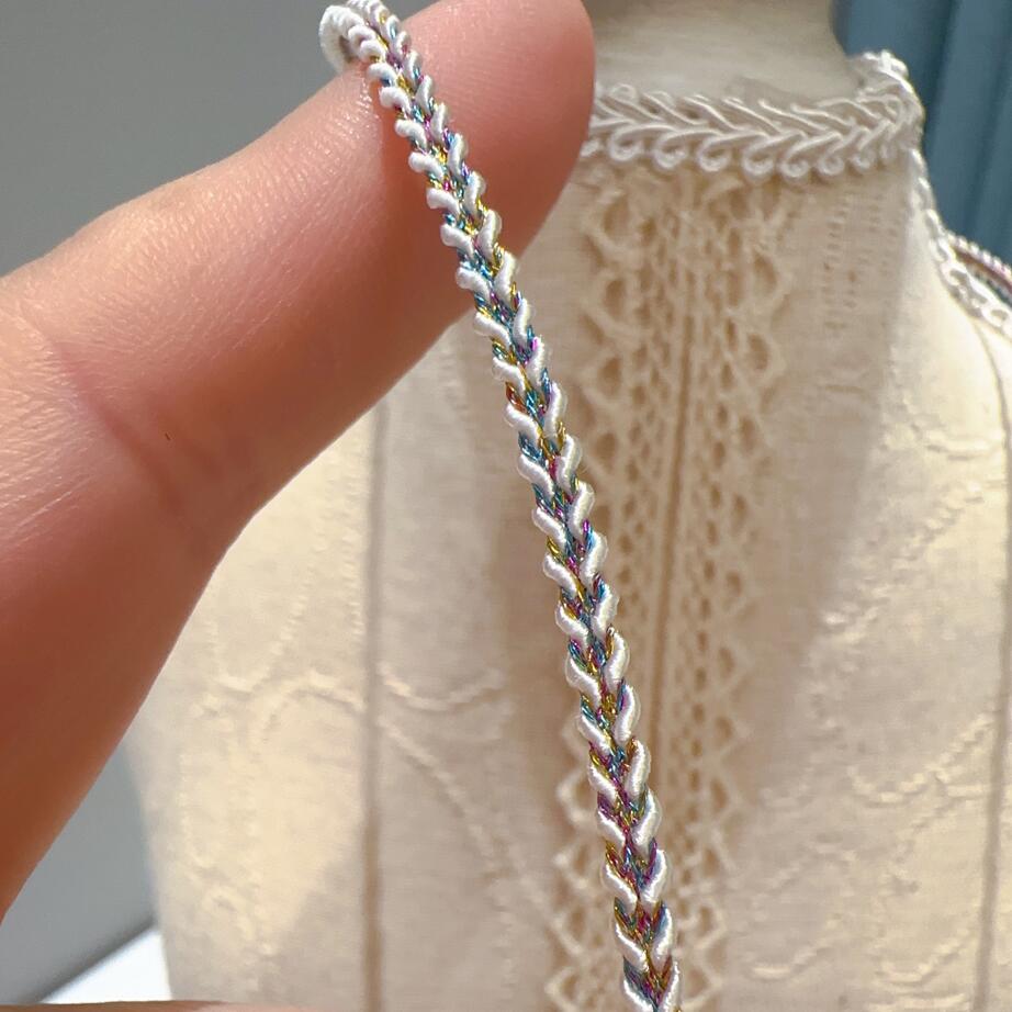 5m złoto srebro koronkowe wyko – Lace Ribbon Trim recenzja i cena