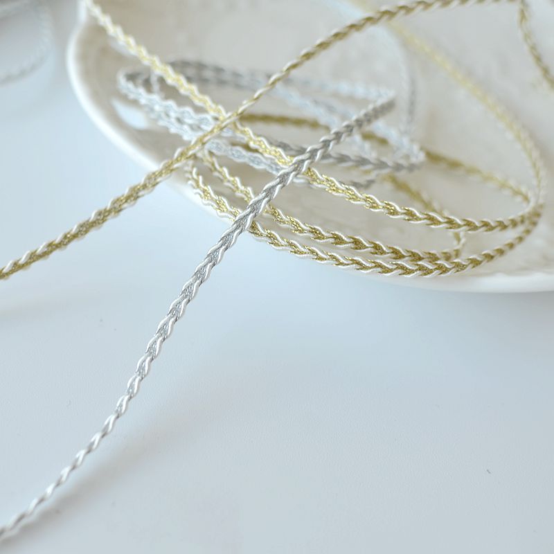5m złoto srebro koronkowe wyko – Lace Ribbon Trim recenzja i cena