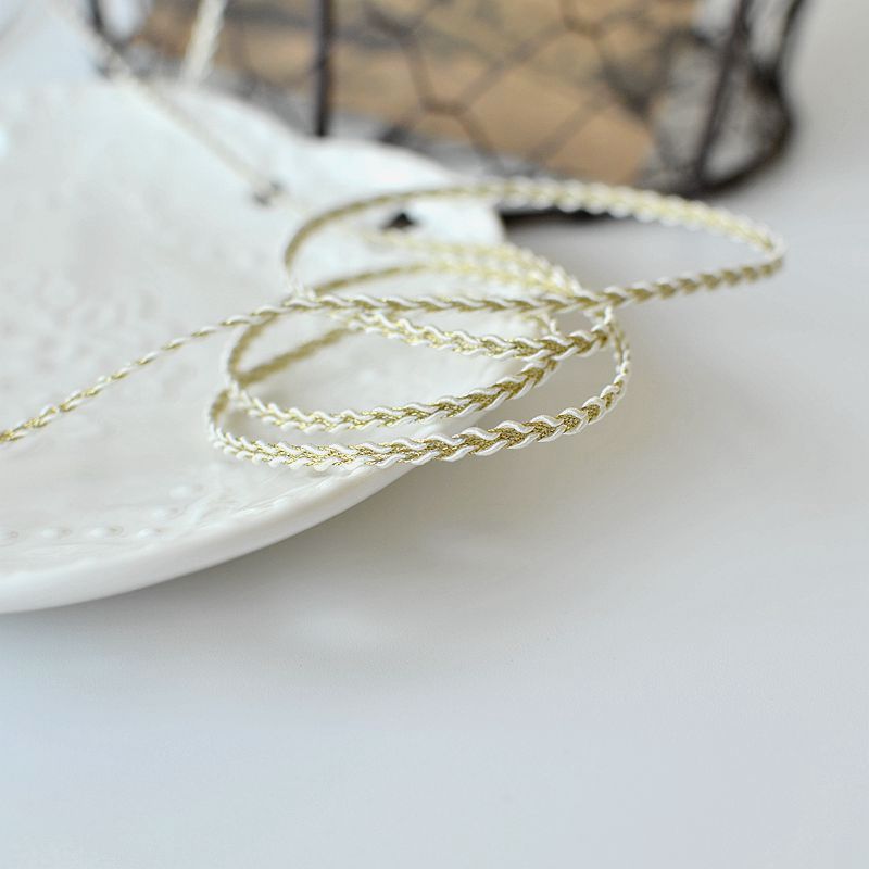 5m złoto srebro koronkowe wyko – Lace Ribbon Trim recenzja i cena