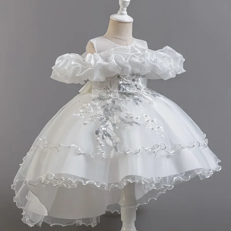 Modne sukienki dla dziewczynek – Lace Ribbon Trim recenzja i cena