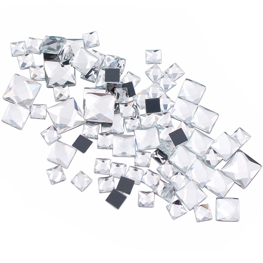 Kryształki 5mm 8mm 10mm Kwadra – Hotfix Rhinestone Sheet recenzja i cena