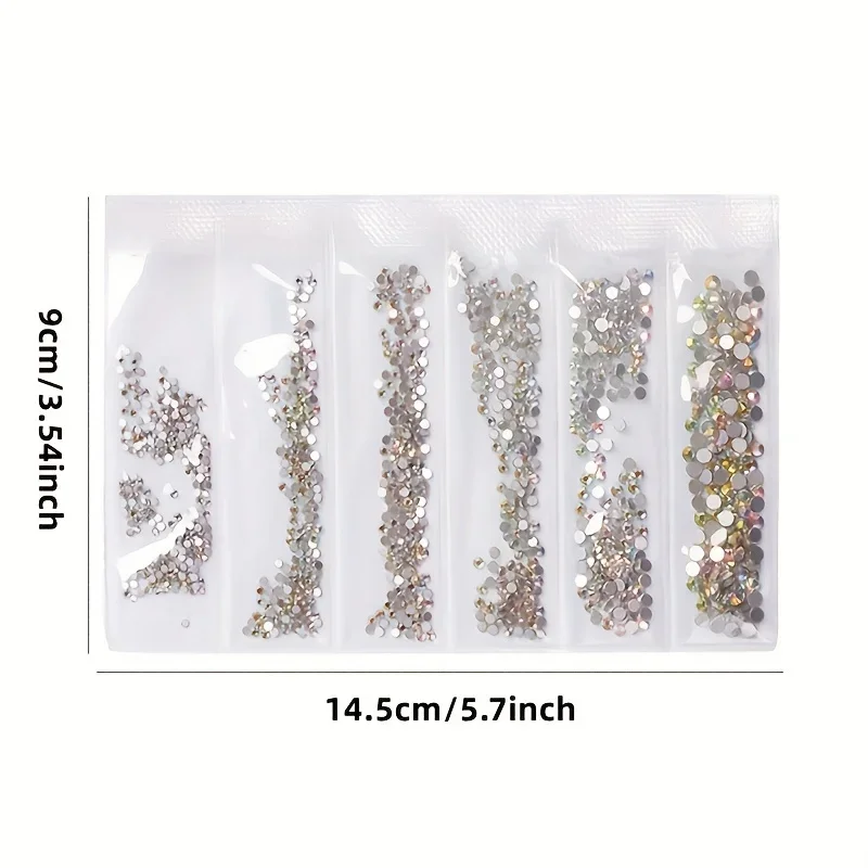 SWAGPICK SS3-10 Mix White AB G – Hotfix Rhinestone Sheet recenzja i cena
