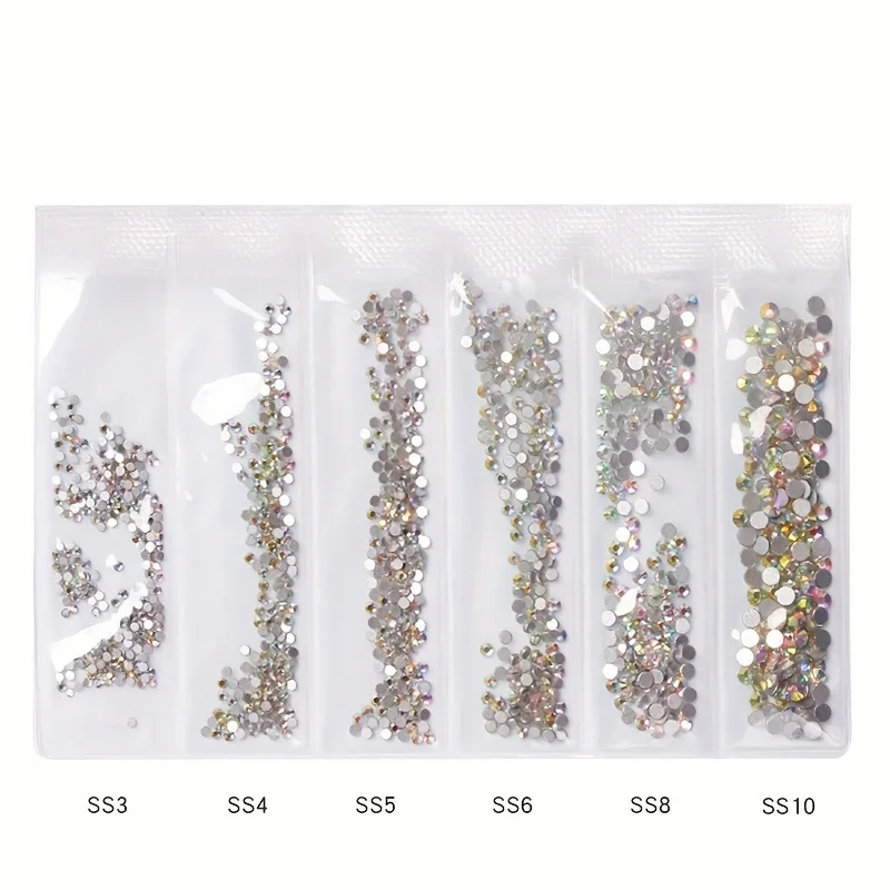 SWAGPICK SS3-10 Mix White AB G – Hotfix Rhinestone Sheet recenzja i cena