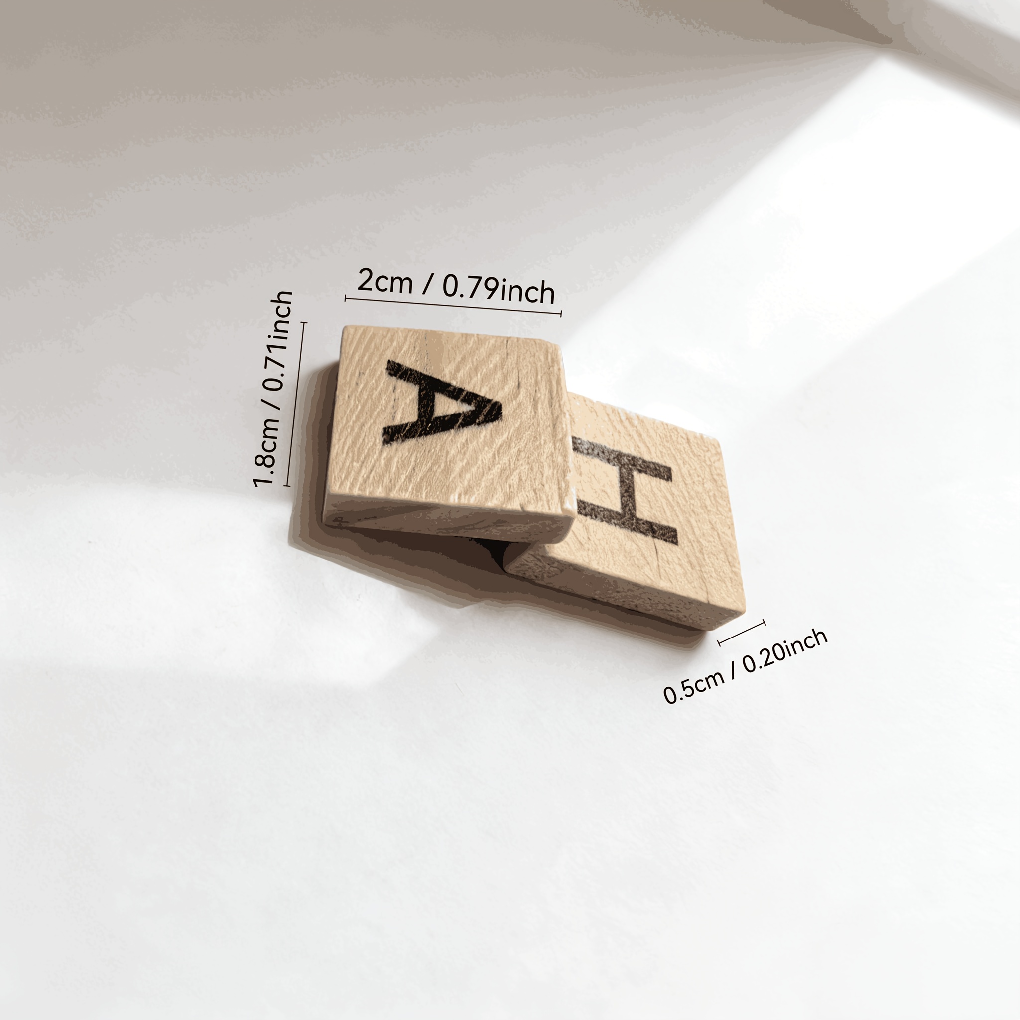 100 SZT. Drewniane Kostki z Li – Craft Embellishment recenzja i cena