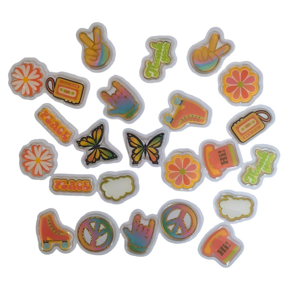 45 szt. Uroczych naklejek epok – Craft Embellishment World recenzja i cena