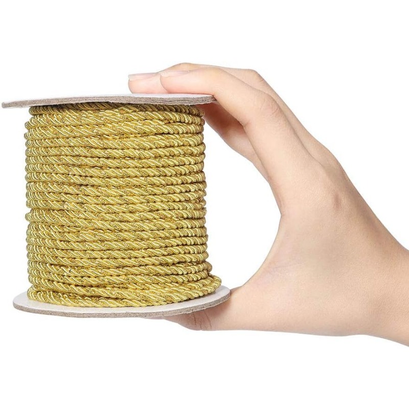 3 mm / 35 jardów metalicznej s – Cord Trim Twisted recenzja i cena