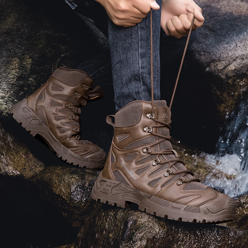 Męskie buty taktyczne trekking – Guipure Lace Panel recenzja i cena