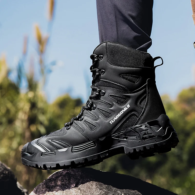Męskie buty taktyczne trekking – Guipure Lace Panel recenzja i cena