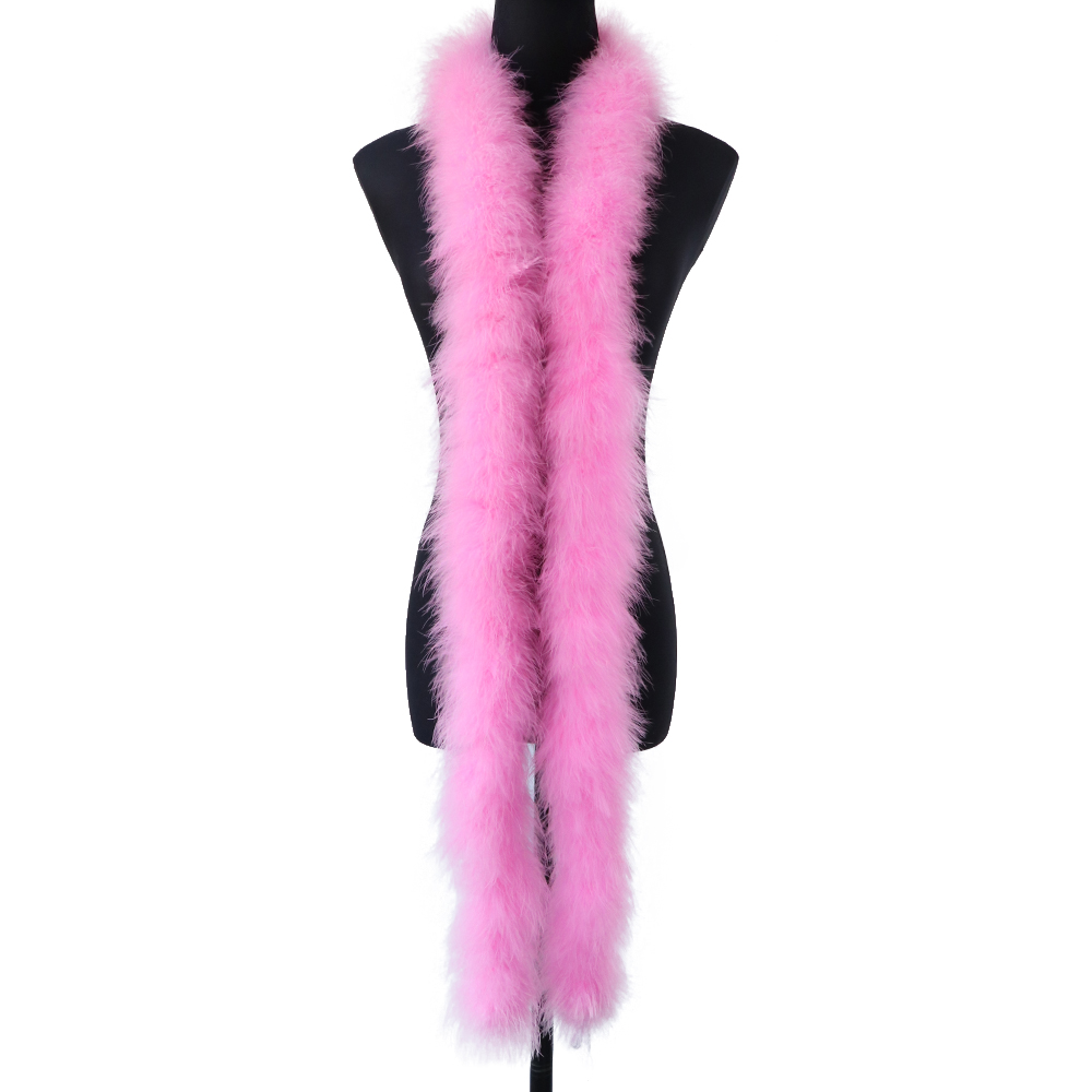 2M 50g Czerwona Puszysta Boa z – Feather Trim Marabou recenzja i cena