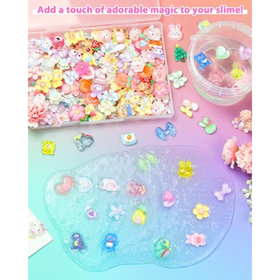 100 SZTUK Uroczych Ozdób do Sl – Easter Craft Embellishment Set recenzja i cena