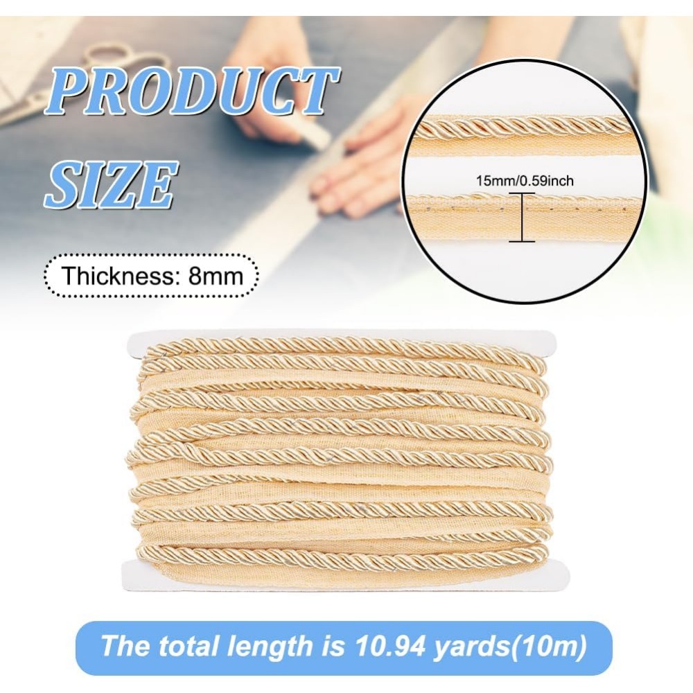 11 jardów skręconego sznurka w – Cord Trim Twisted recenzja i cena