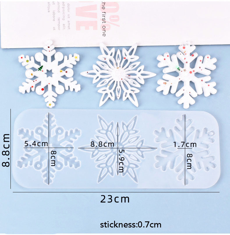 Forma silikonowa na ozdoby świ – Christmas Craft Embellishment recenzja i cena