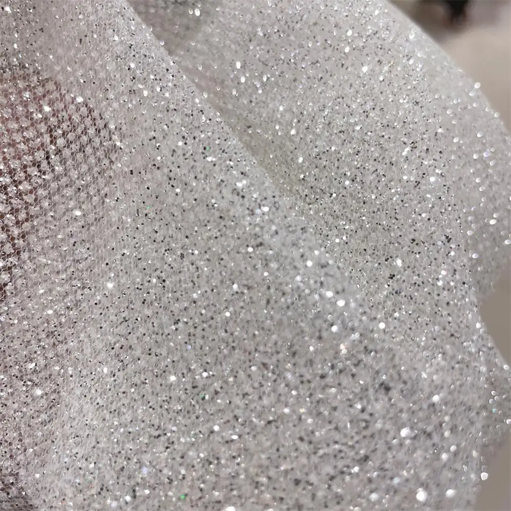 Superdensity-srebrna przędza s – Crystal Mesh Fabric recenzja i cena